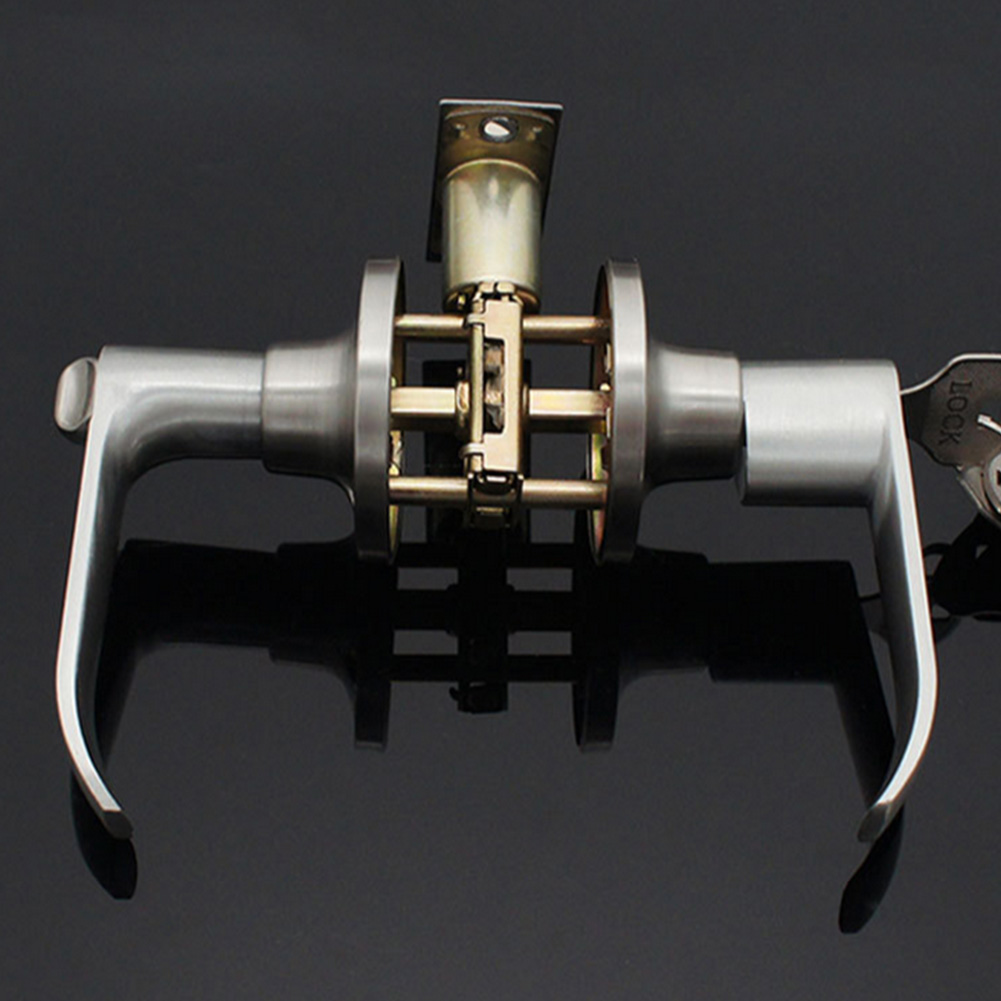 Locking Door Handle Stainless  - Door Knob Replacement ulasan dan harga