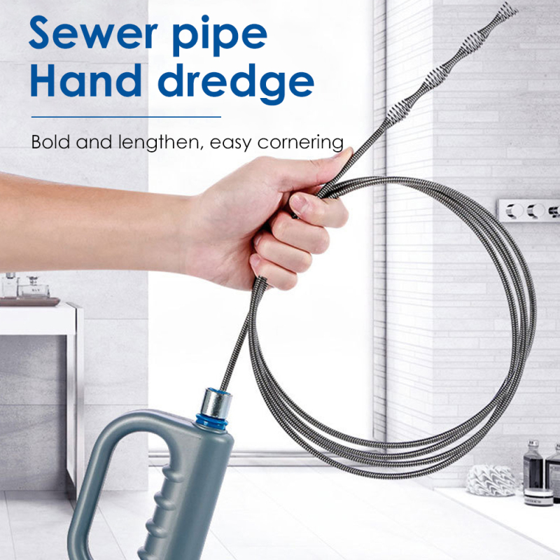 10M Drain Unblocker Flexible R - Plumbing Snake Drain ulasan dan harga