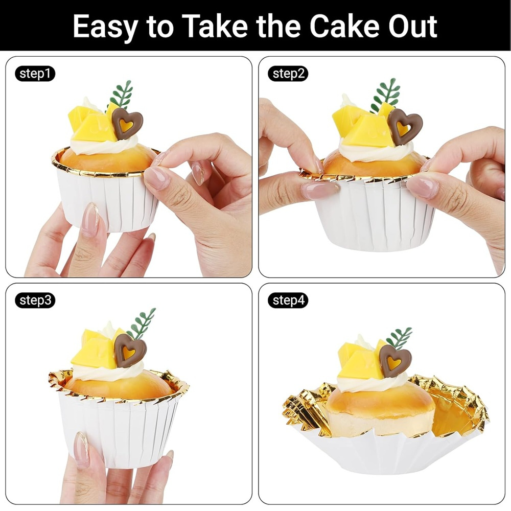 50 pcs Muffins Cup Paper Cupca - Home Improvement Diy ulasan dan harga