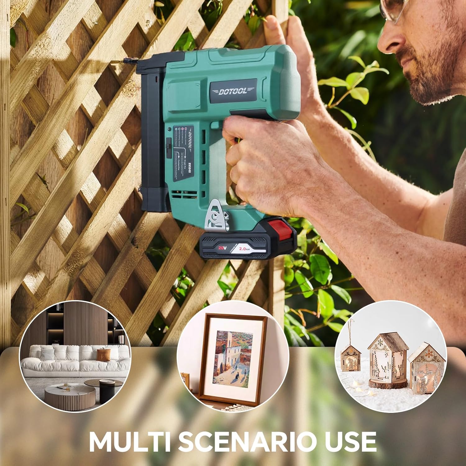 Battery-Powered Cordless Nail  - Home Improvement Brad ulasan dan harga