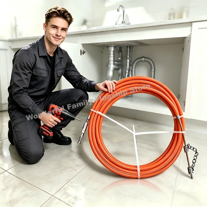 Flexible Drain Auger Plumbing  - Plumbing Snake Drain ulasan dan harga