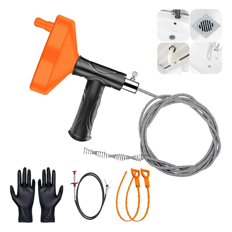 ABGH-Drains Snake Auger 33 Ft  - Plumbing Snake Drain ulasan dan harga