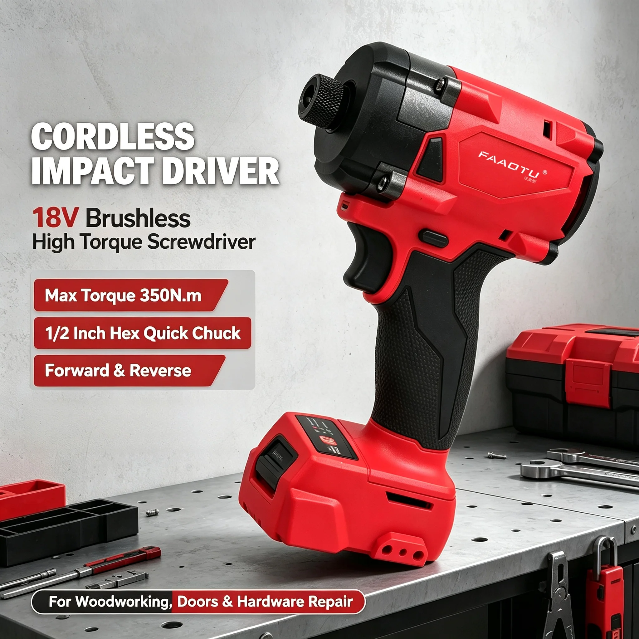 FAAOTU 18V Cordless Electric S - Home Improvement Diy ulasan dan harga