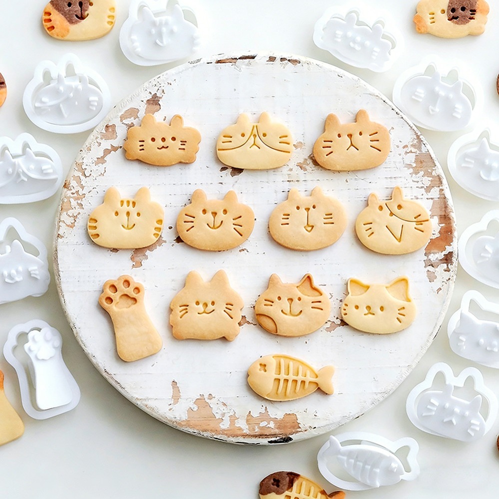 Cute Kitten DIY Stamp Cookie C - Home Improvement Diy ulasan dan harga
