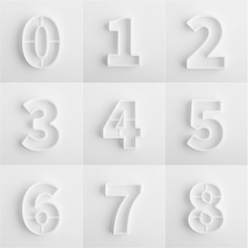 Large Numbers Cookie Cutters B - Home Improvement Diy ulasan dan harga