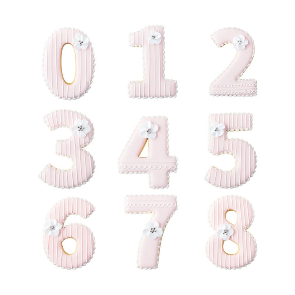 Large Numbers Cookie Cutters B - Home Improvement Diy ulasan dan harga