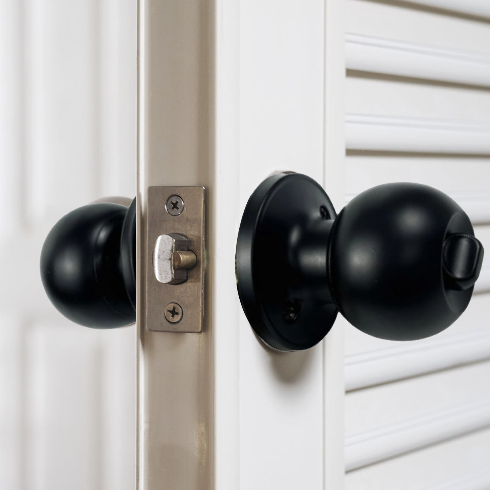 Bathroom Lock Round Handle for - Door Knob Replacement ulasan dan harga
