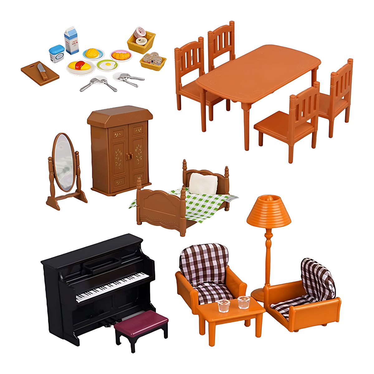 Miniature Furniture 1:12 Dollh - Home Improvement Diy ulasan dan harga